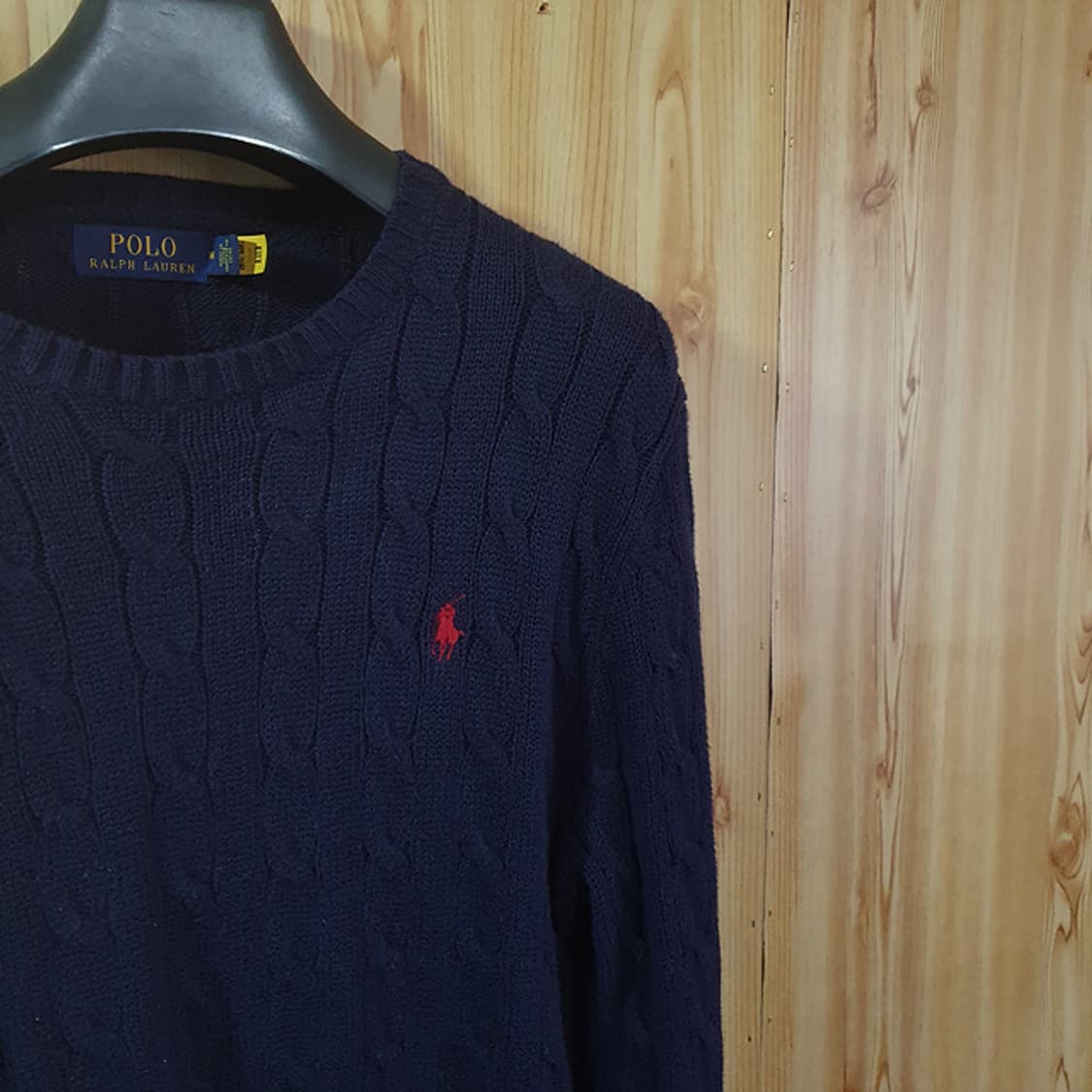 폴로 케이블 니트 M 상품이미지2