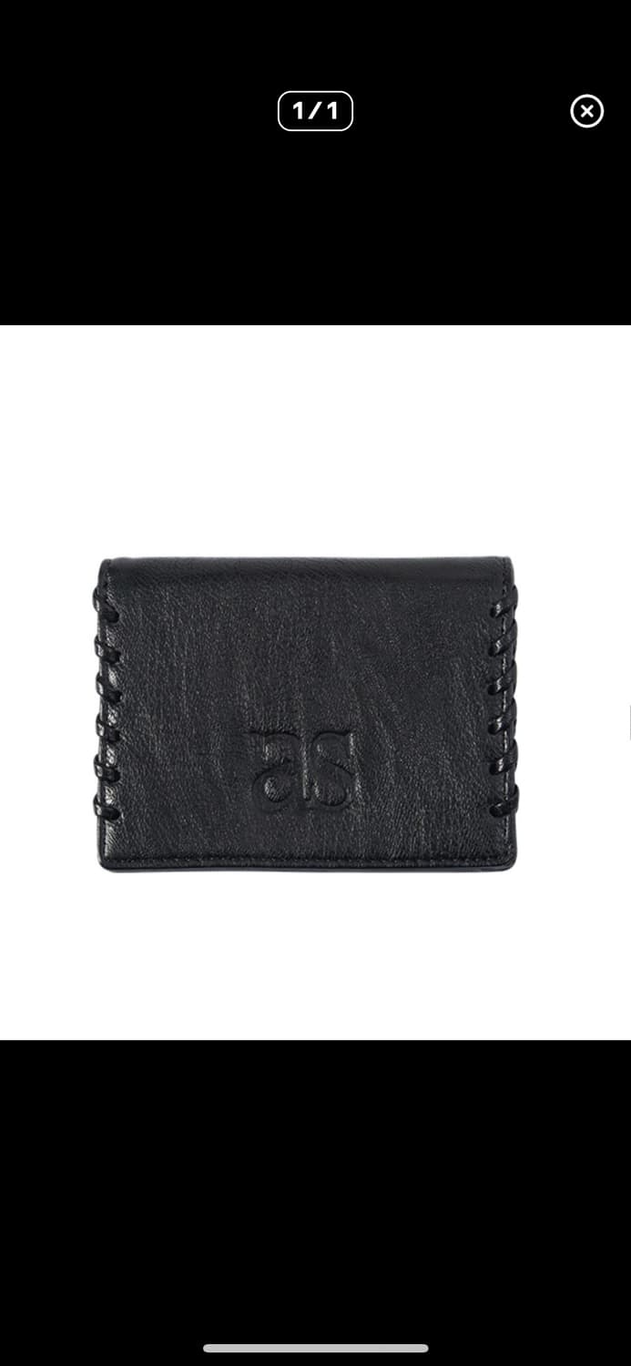 애즈온 브린 체인 월렛 지갑 블랙 상품이미지1