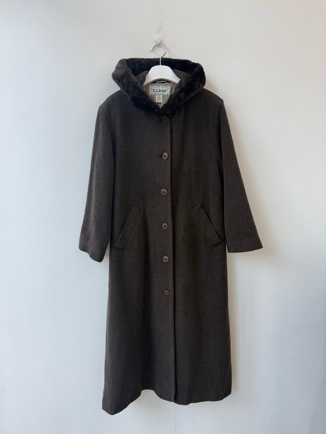 LL Bean 엘엘빈 후드 퍼 롱코트 상품이미지5