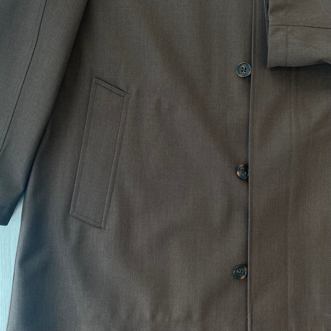 유니클로u 바람막이 발마칸 코트 XL 브라운 상품이미지6