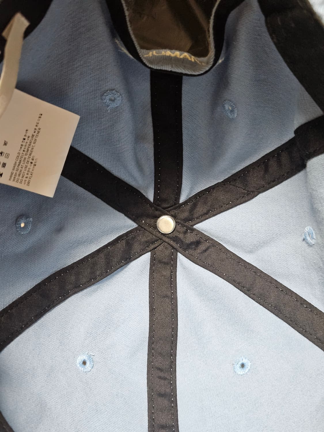 마이라이브러리×999휴머니티 볼캡 스카이블루 상품이미지5