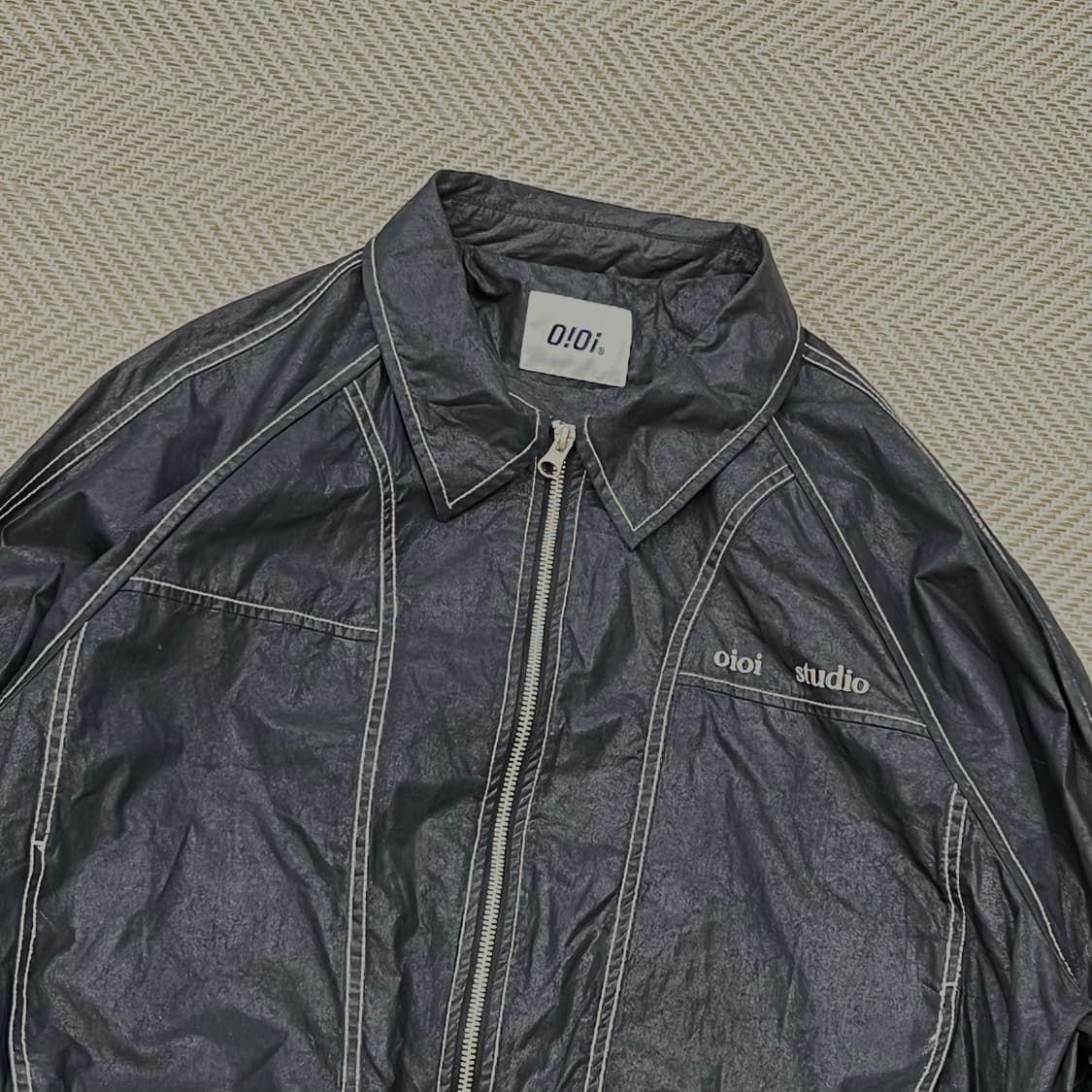 oioi 스티치 크롭 자켓  r2964  상품이미지3