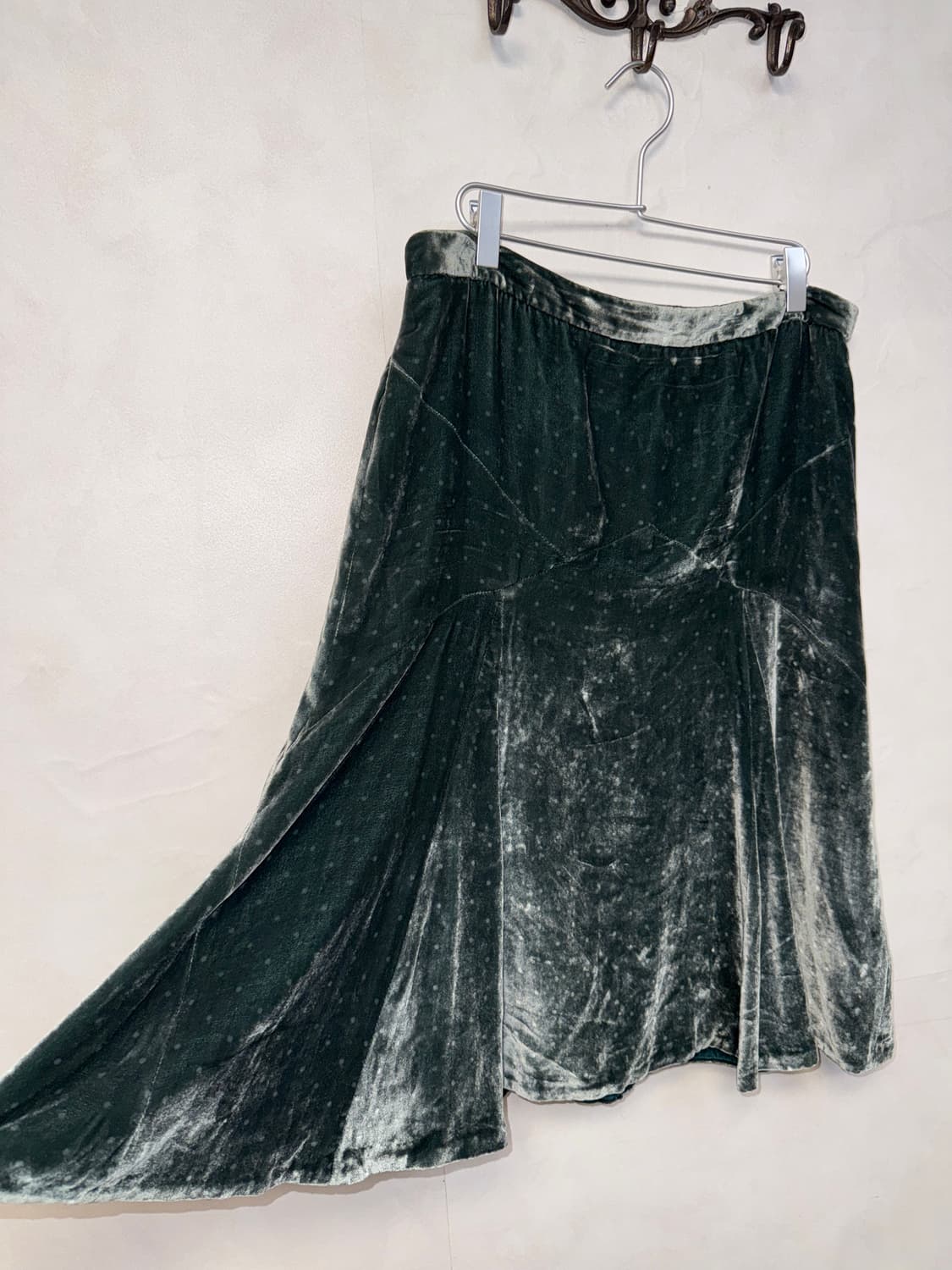 Marc Jacobs green velvet silk dot setup 상품이미지8