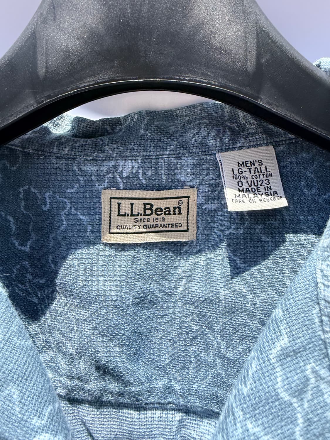 LL Bean 하와이안 셔츠 상품이미지3