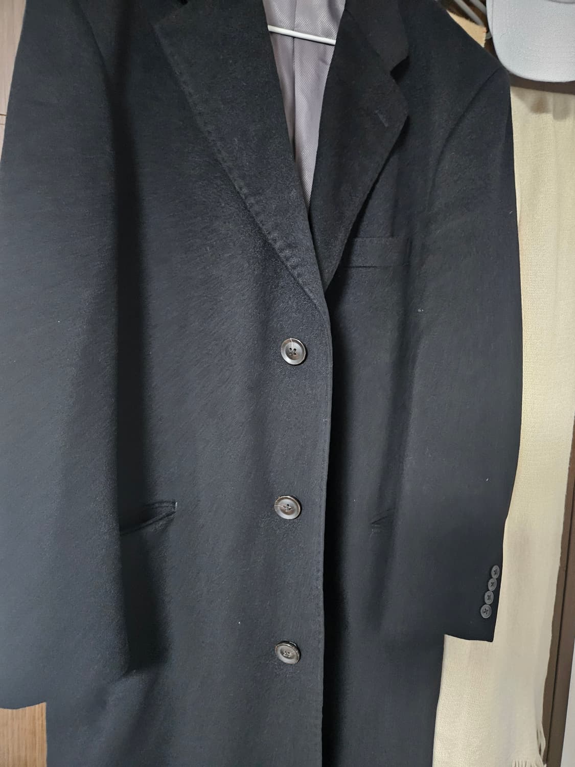 캐시미어 100% 싱글코트 상품이미지2