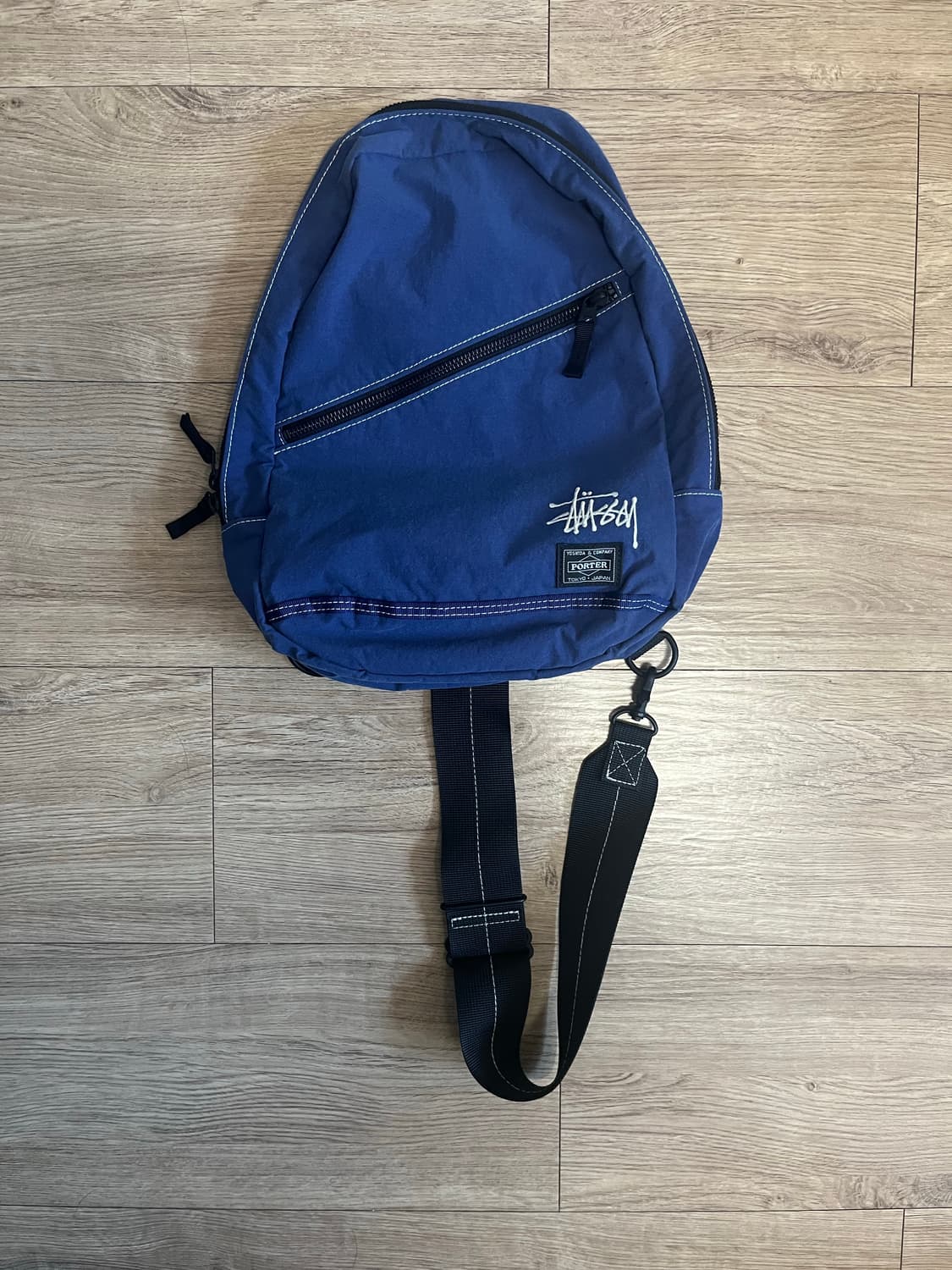 스투시x포터 슬링백 상품이미지1