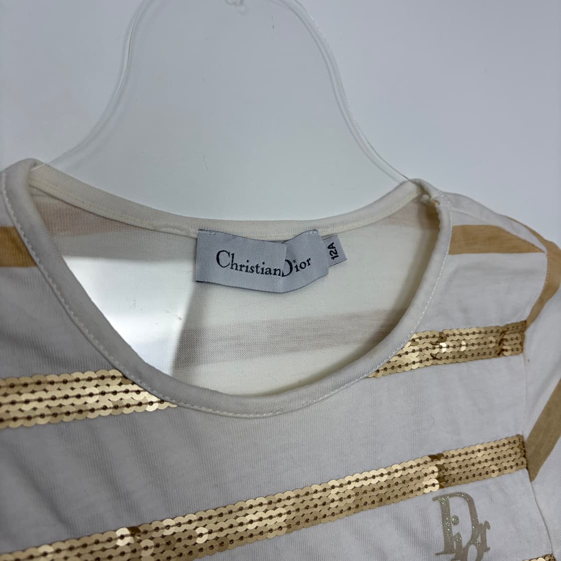 크리스찬디올 스팽글 티셔츠 상품이미지2