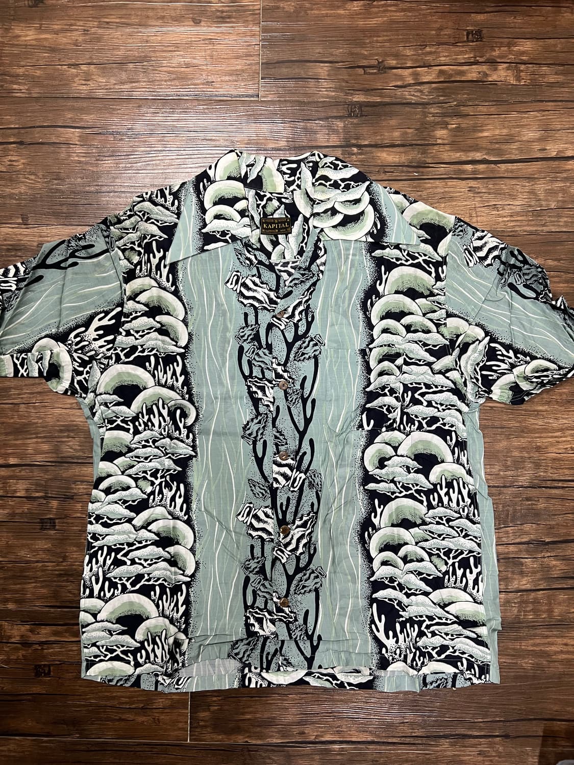 캐피탈 레이온 반팔 셔츠 상품이미지1