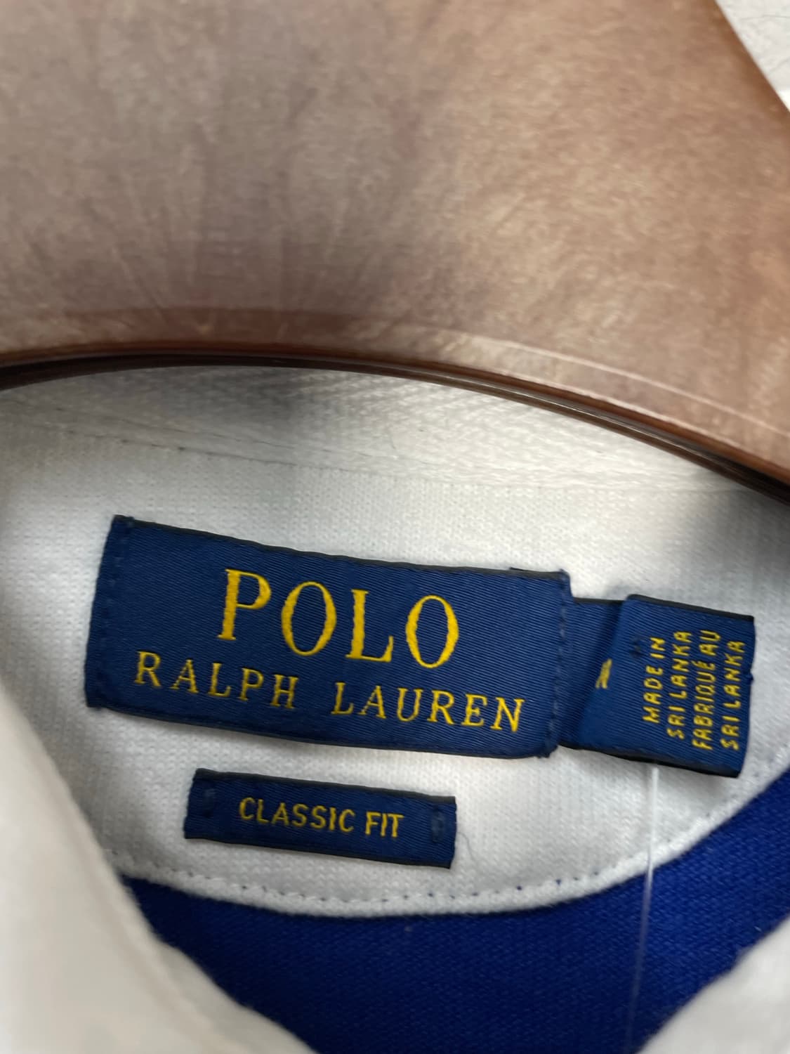 폴로 랄프로렌 CP-93 크로스 플래그 스트라이프 럭비셔츠 H2440 상품이미지5