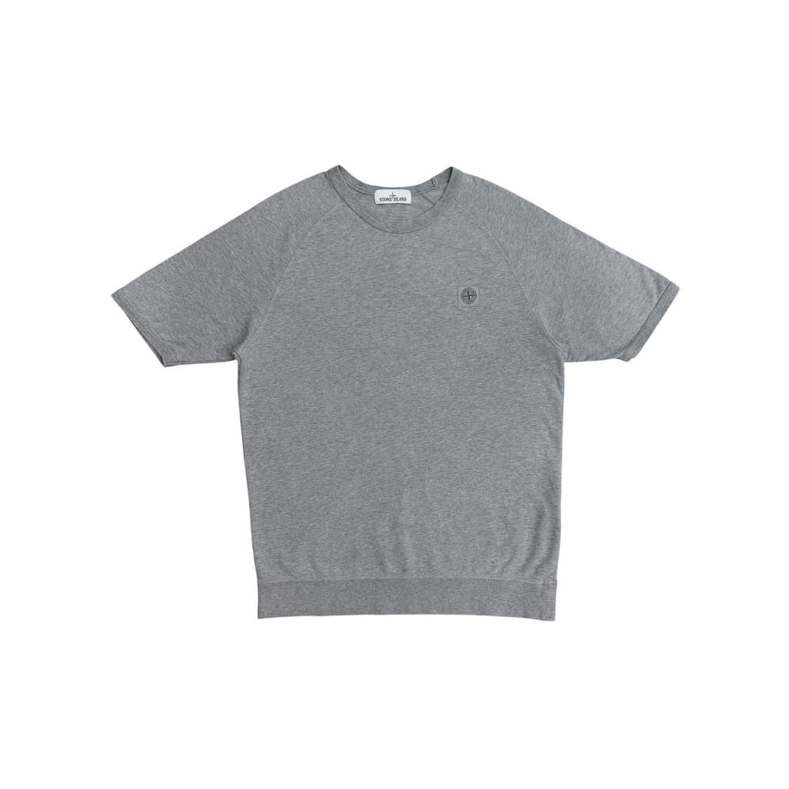 스톤아일랜드 와펜 패치 그레이 반팔 티셔츠 M 상품이미지1