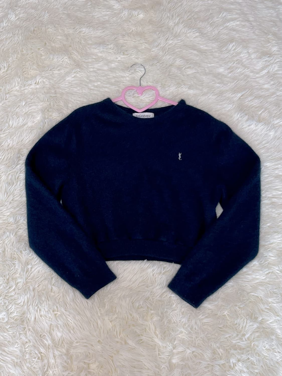 입생로랑 네이비 니트 상품이미지1