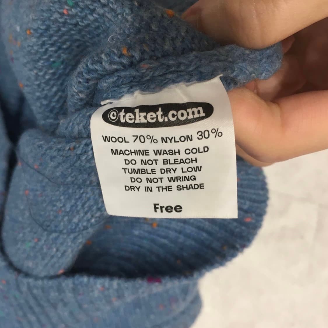 테켓 니트 조끼 베스트 (OS) 상품이미지5