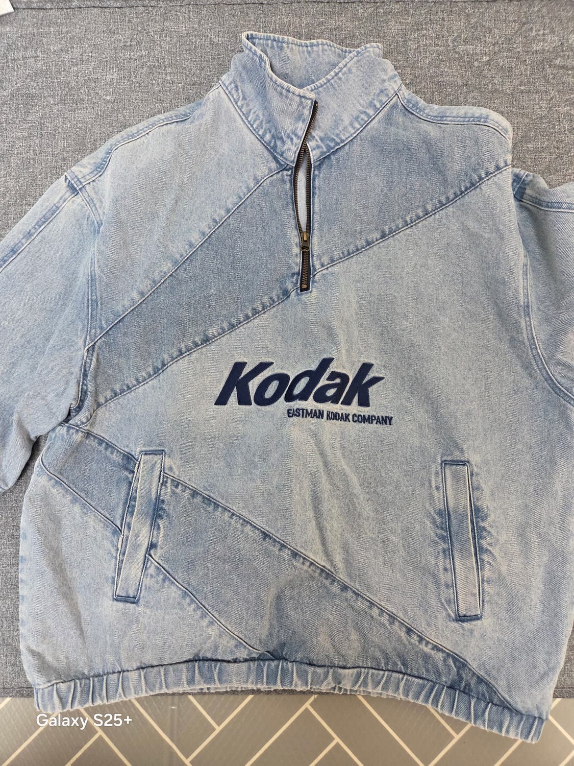 코닥 데님 셔츠 아노락 상품이미지1