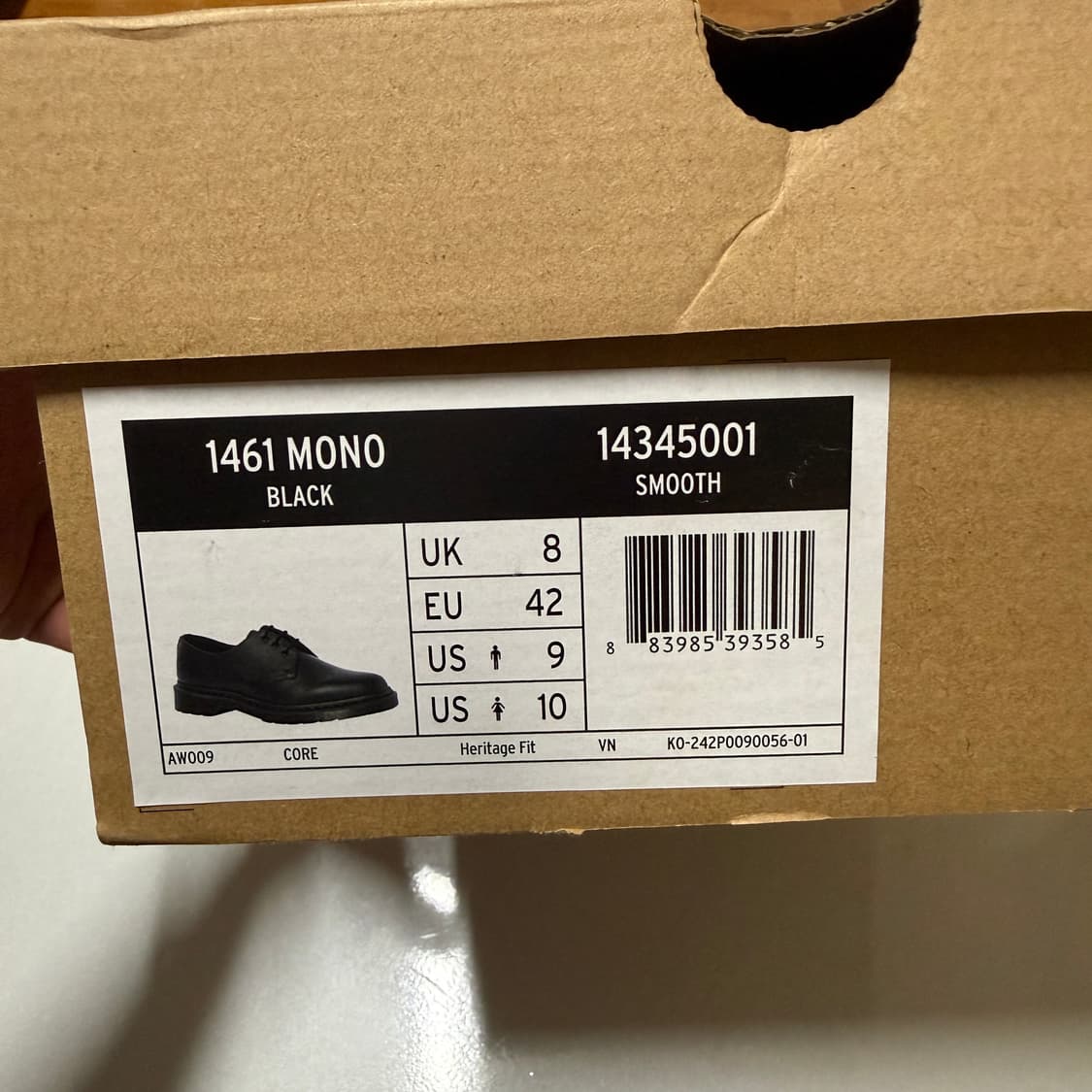 270) 닥터마틴 1461 모노 상품이미지7