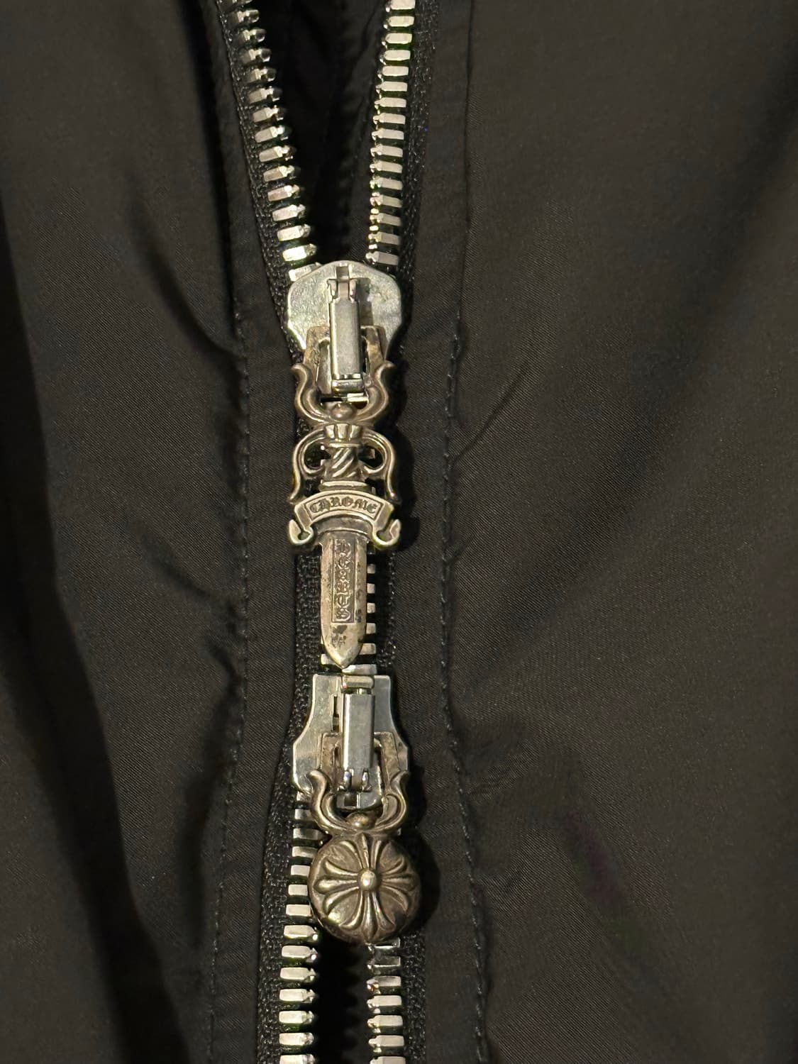 크롬하츠 캐시미어 봄버 트러커 자켓 상품이미지4