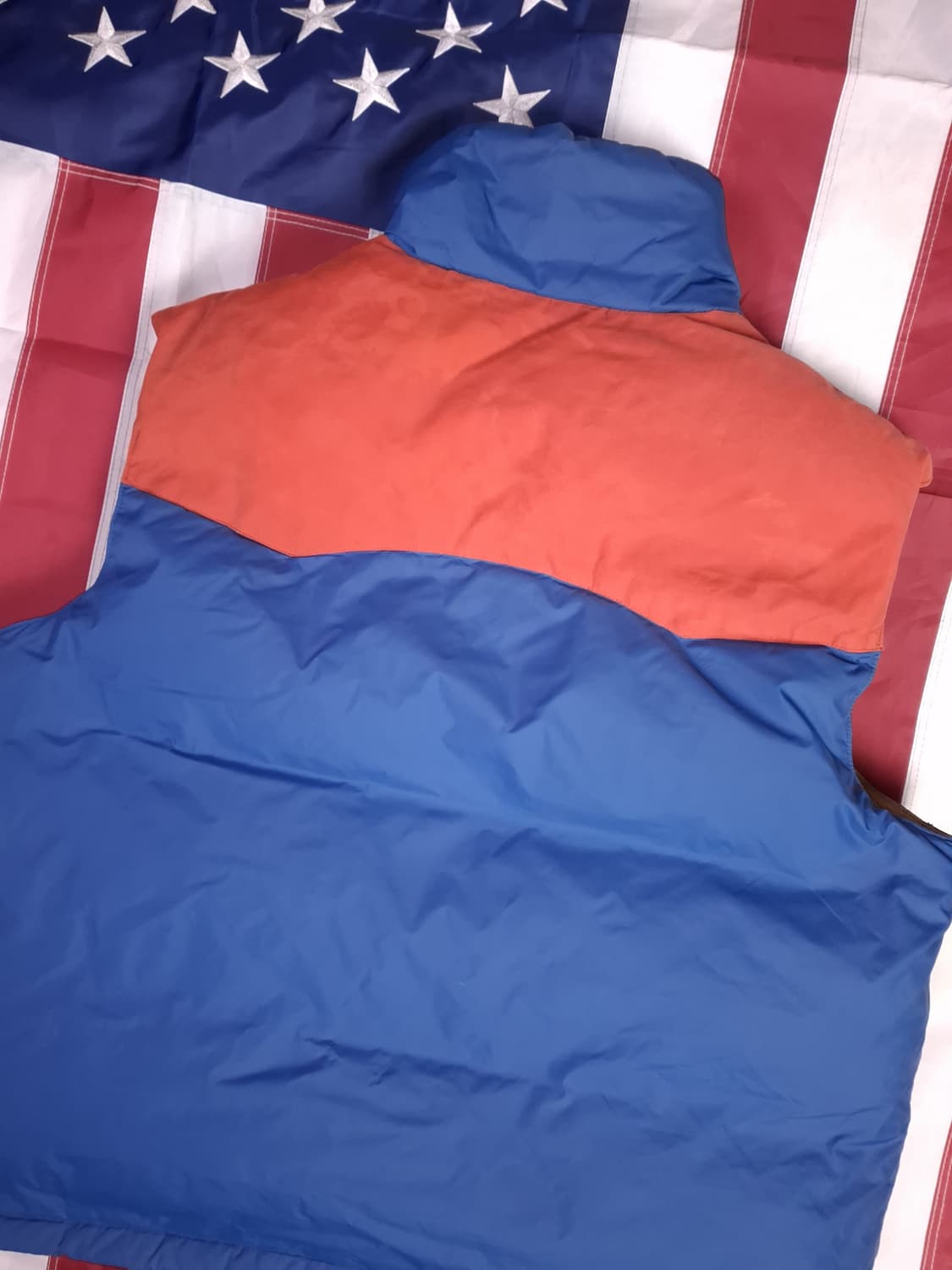 오리지날 90's 랄프로렌 폴로 진스 다운 패딩 베스트 상품이미지8