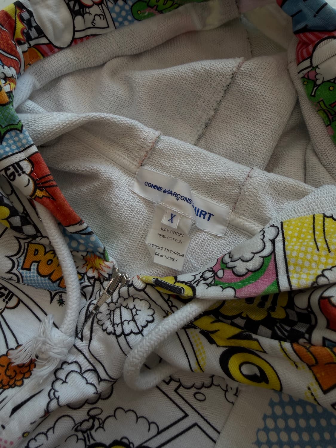 Comme Des Garcons Shirt 카툰 후드 상품이미지3