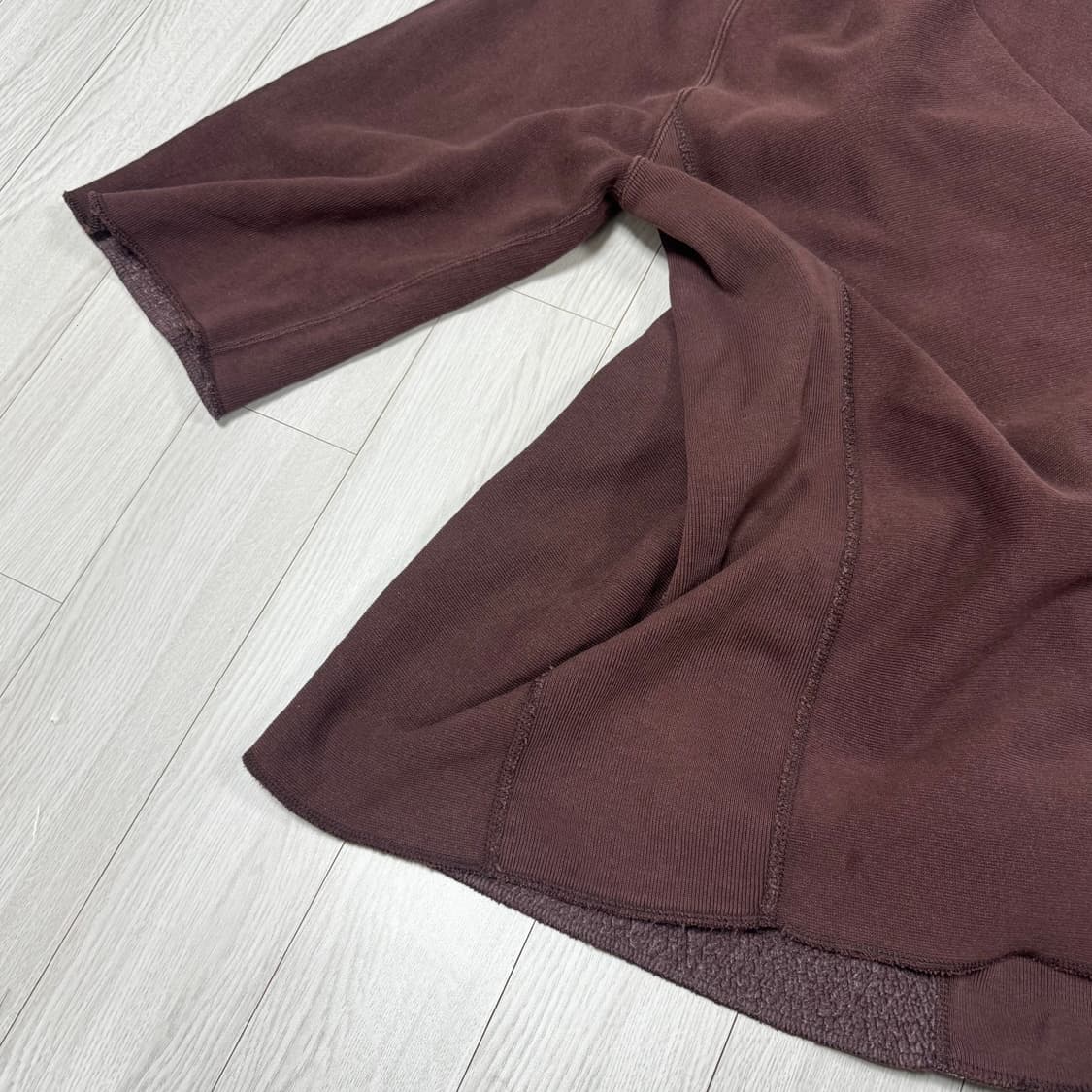 챔피온 기모 나그랑 7부소매 맨투맨 원피스 상품이미지8