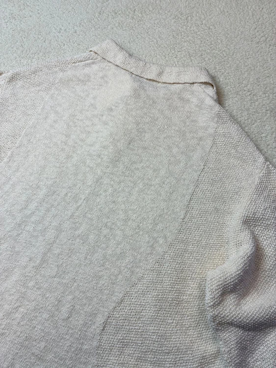 쿠어(COOR) 콘트라스트 오픈칼라 스웨터 PN5929 상품이미지5