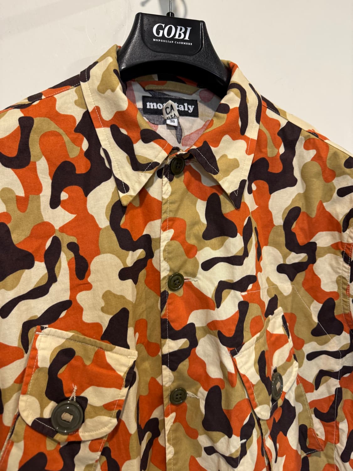 모니탈리 카모 셔츠 자켓 상품이미지3