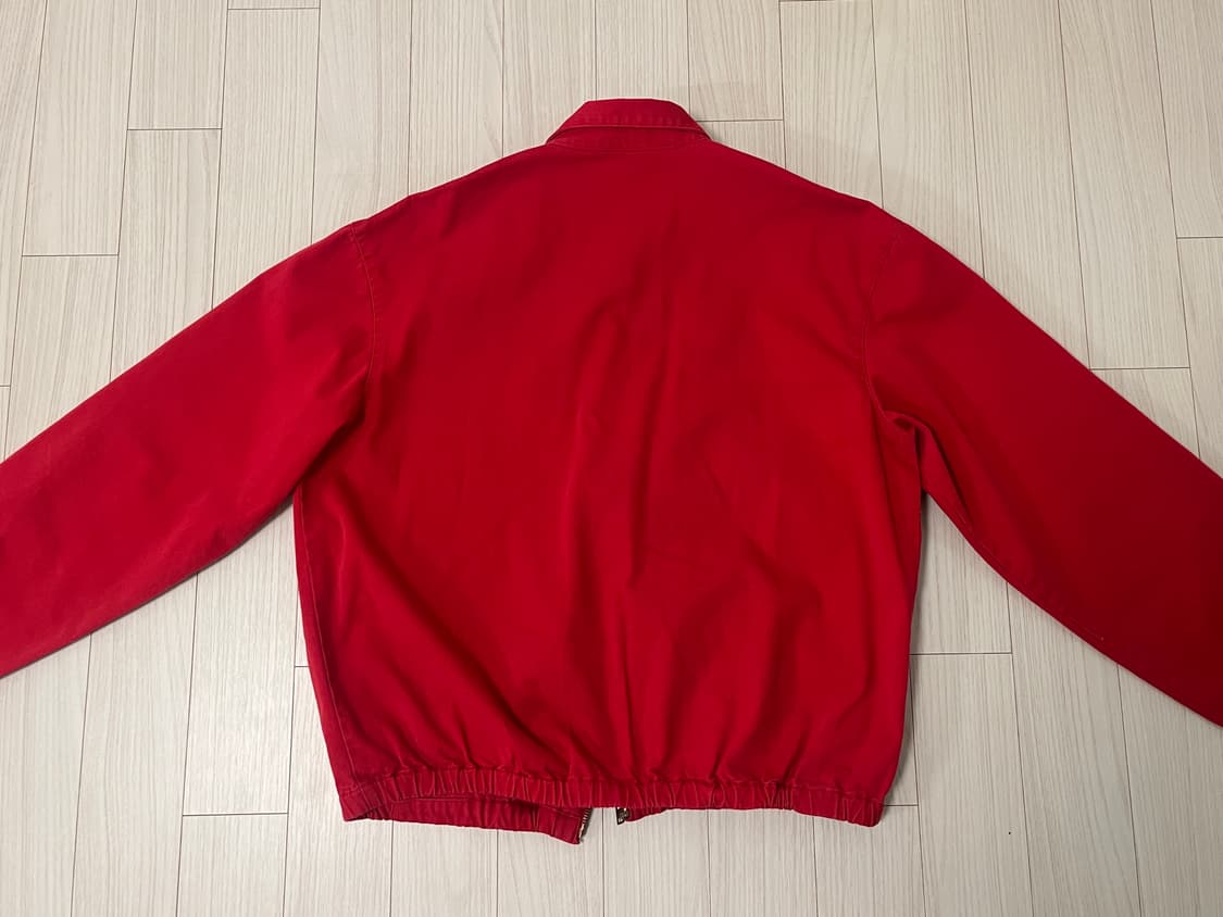 POLO 폴로 코튼 블루종 자켓 레드 M 사이즈 상품이미지7