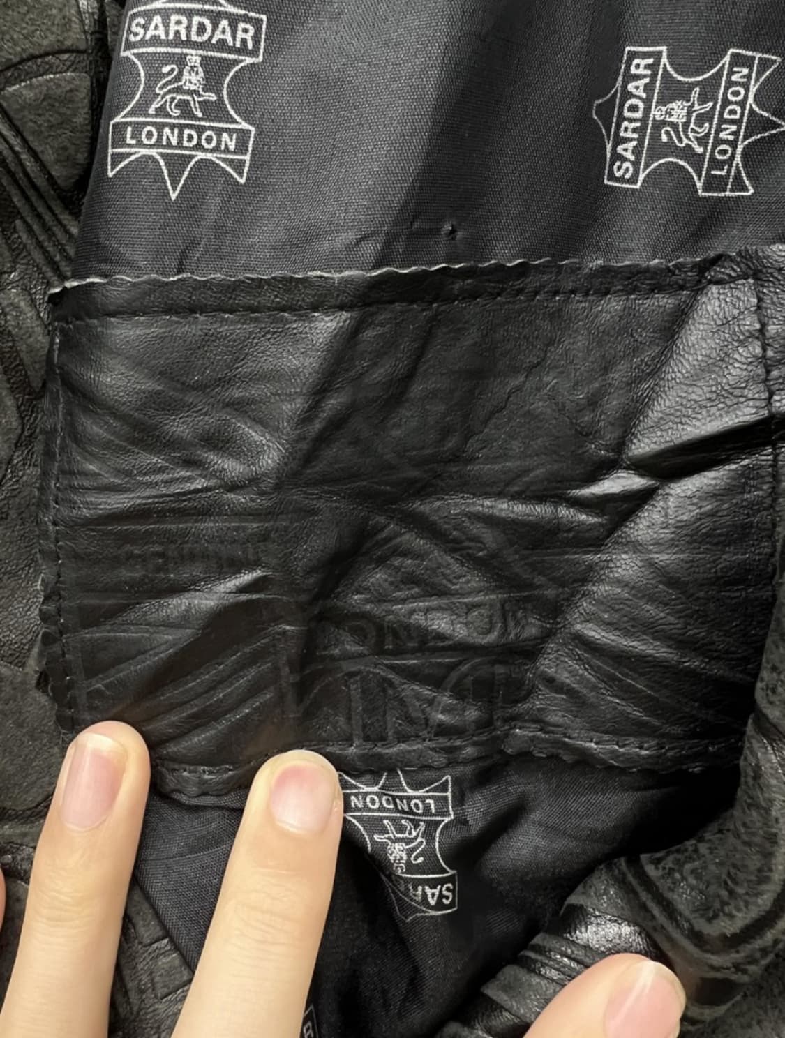 SADAR LONDON 레더 자켓(미착용) 상품이미지2