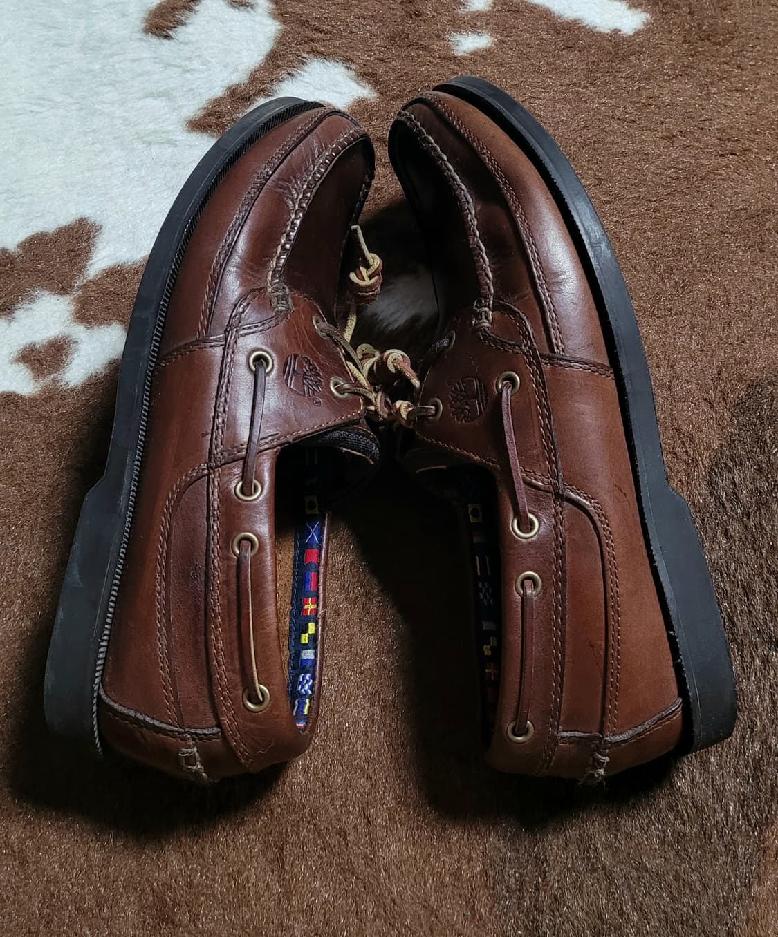 팀버랜드 남성용 보트슈즈(10.5) 상품이미지4