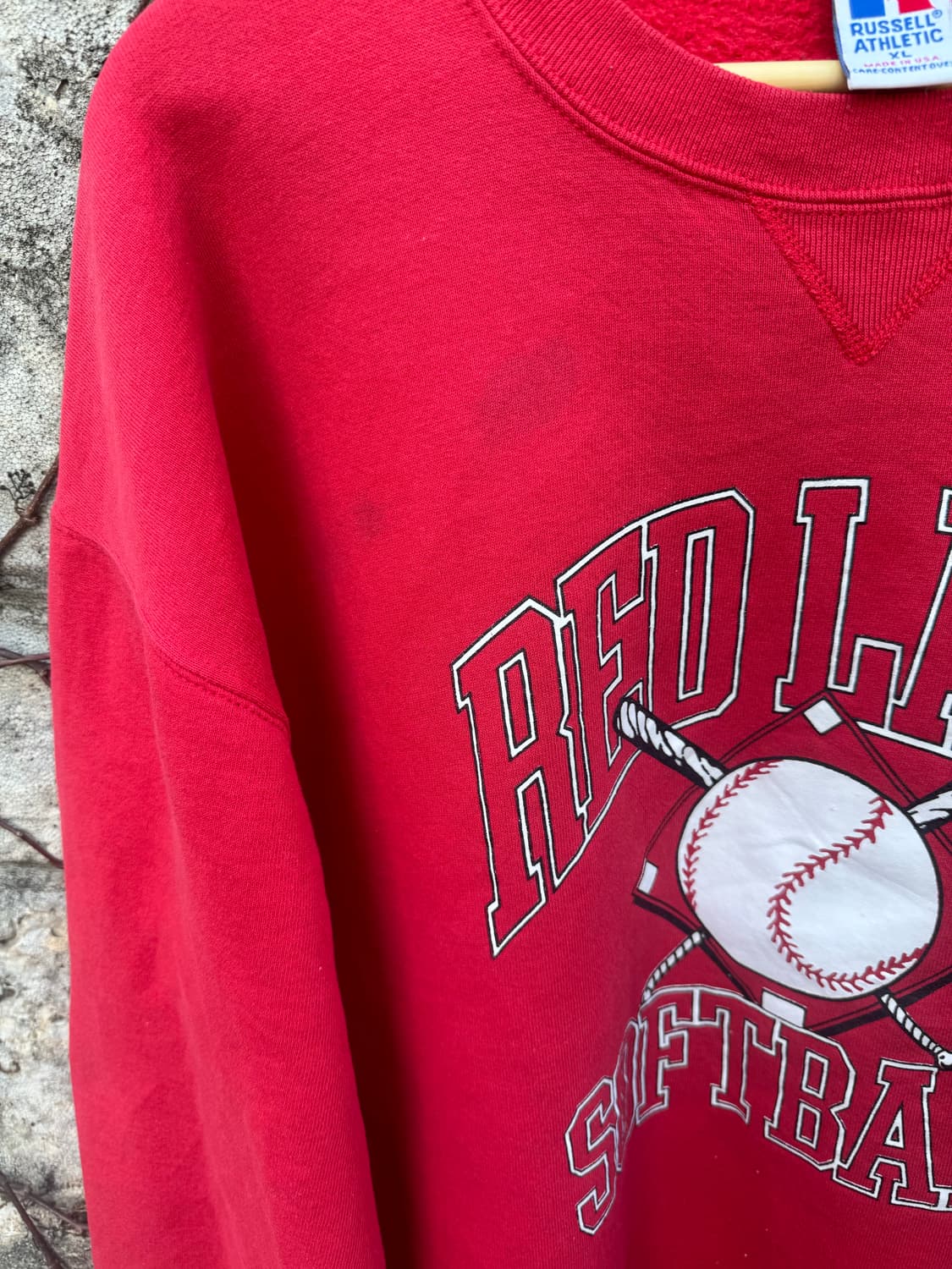 90s 러셀 애슬레틱 빈티지 프린팅 배기 스웻 셔츠 맨투맨 xl 상품이미지5