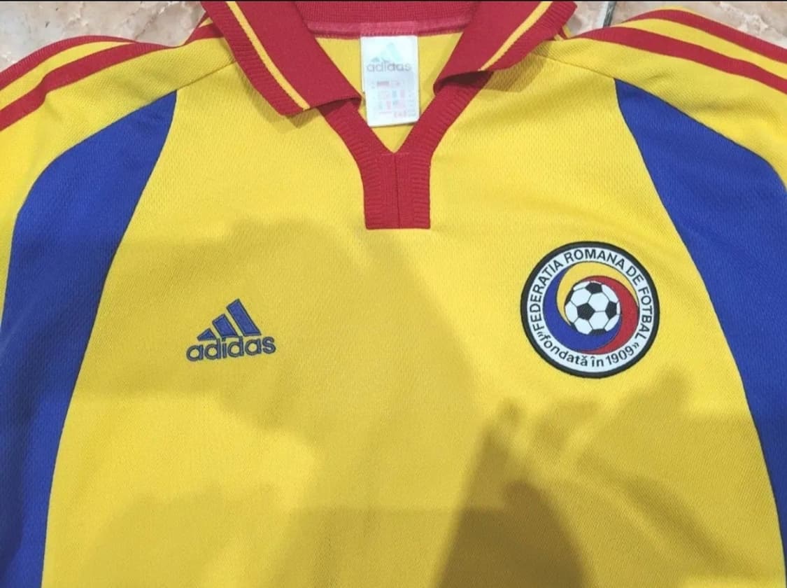 아디다스 00 02 루마니아 축구 국대 올드레플 축구져지 상품이미지3