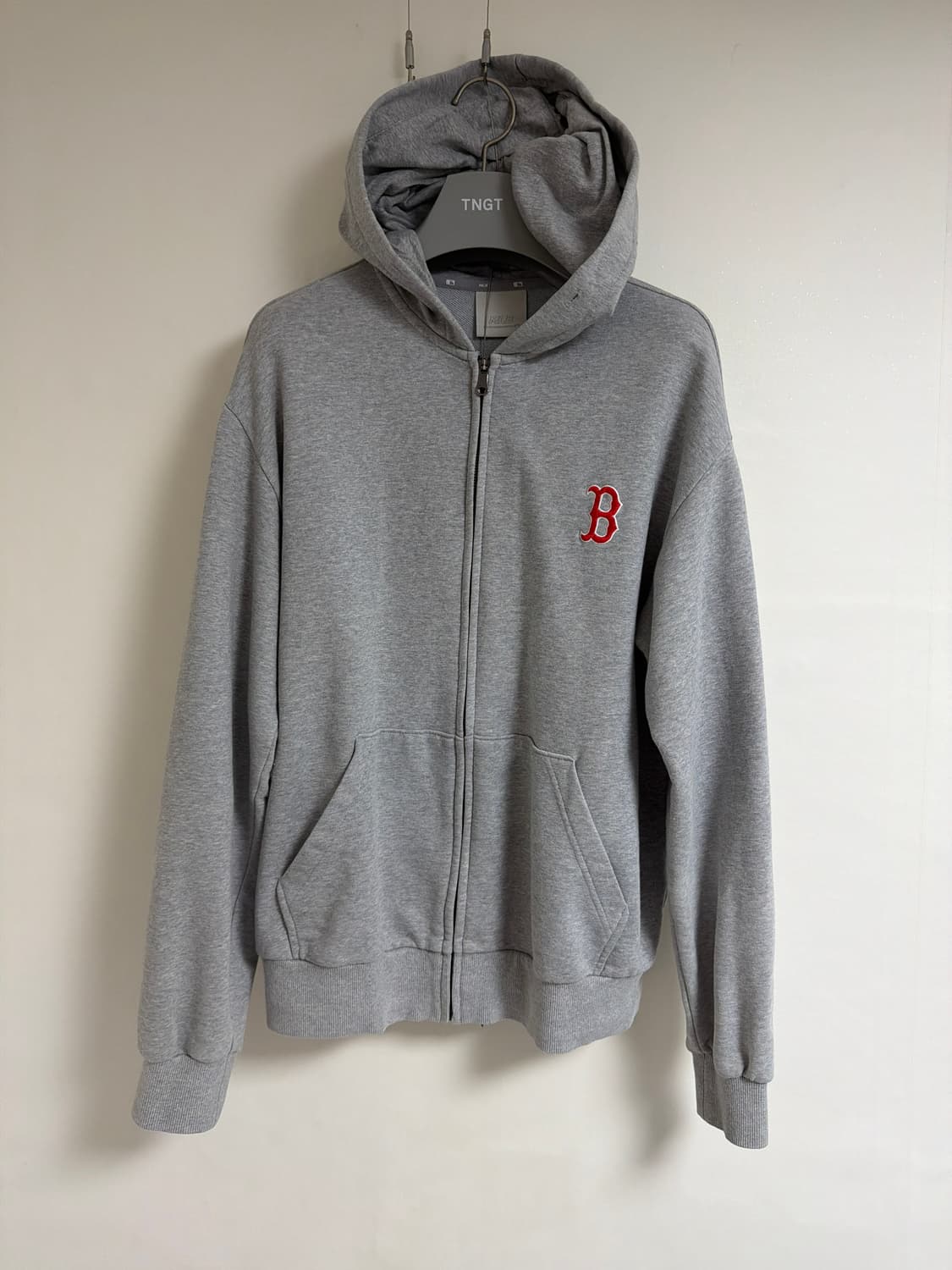 MLB x DISNEY 미키마우스 Boston 후드집업 상품이미지1