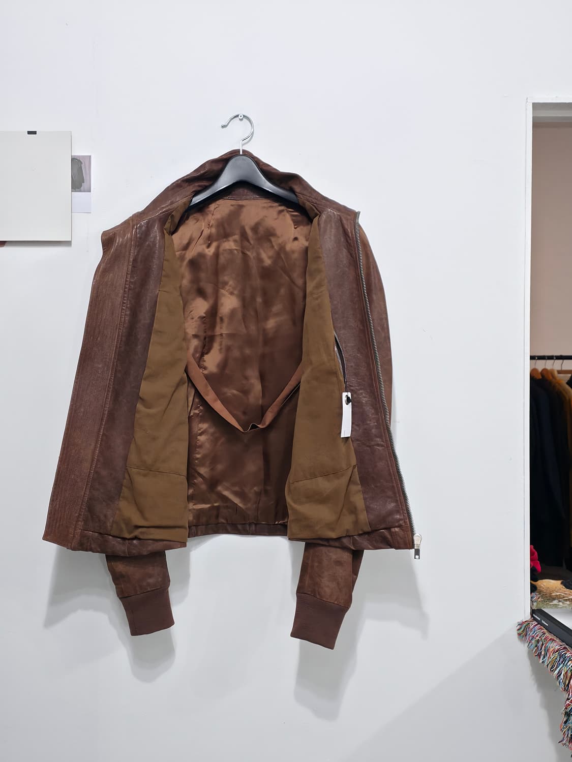 Rick Owens 09FW 'CURST' lamb skin jacket 상품이미지3