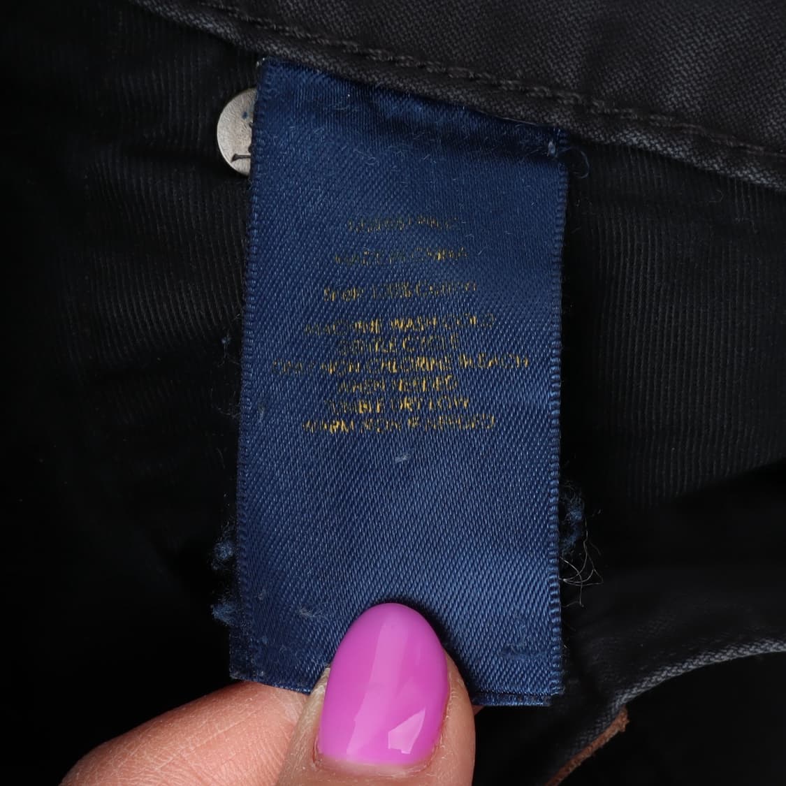 폴로 랄프로렌 포니 블랙 진 데님팬츠 상품이미지7