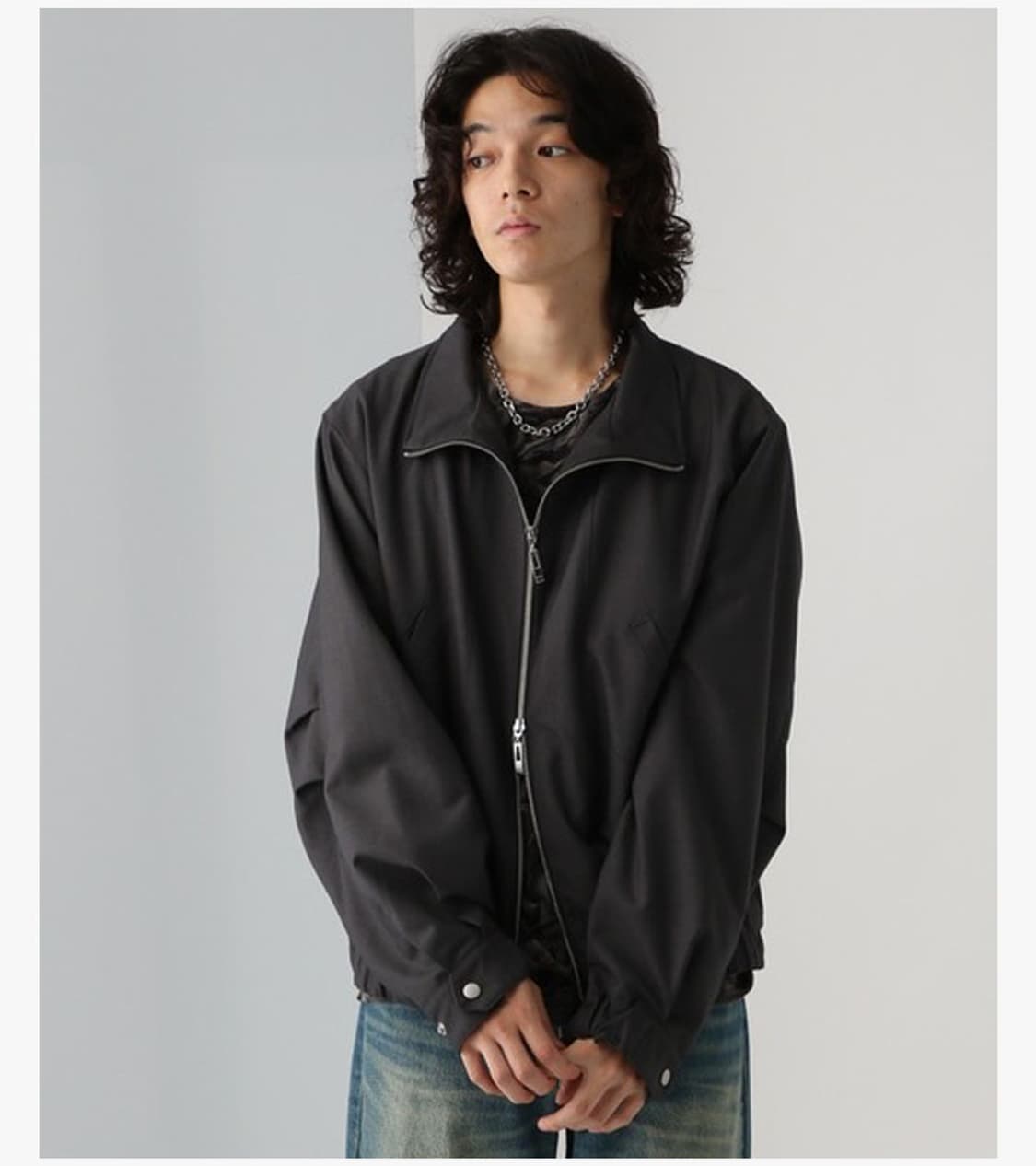 HARE - 24FW STAND NECK BLOUSON 상품이미지2