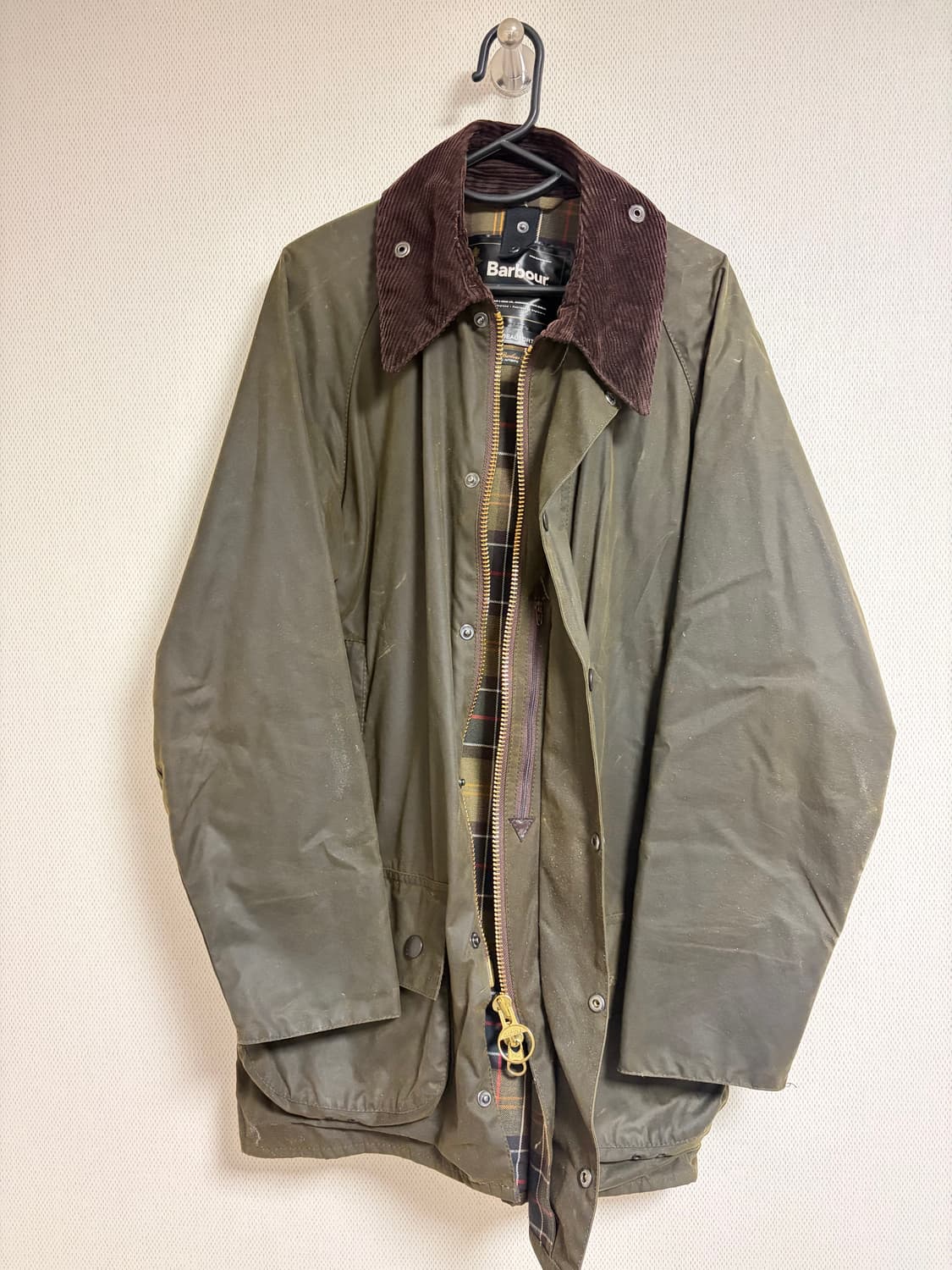 바버 왁스 자켓 클래식 뷰포트 올리브 (C38 사이즈) 상품이미지1