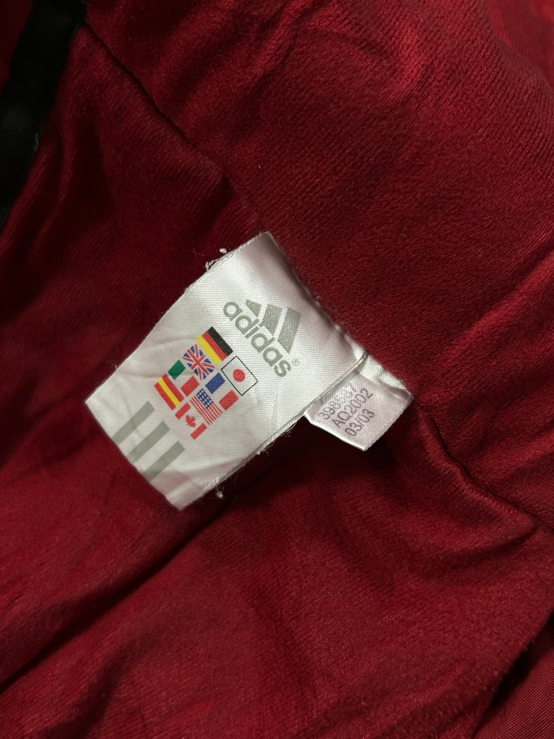 아디다스 00’s 올드스쿨 배색 점퍼 M  상품이미지10