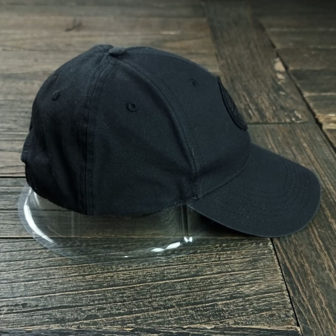 [스톤아일랜드] 빅로고 자수 볼캡 블랙 P01589 상품이미지3