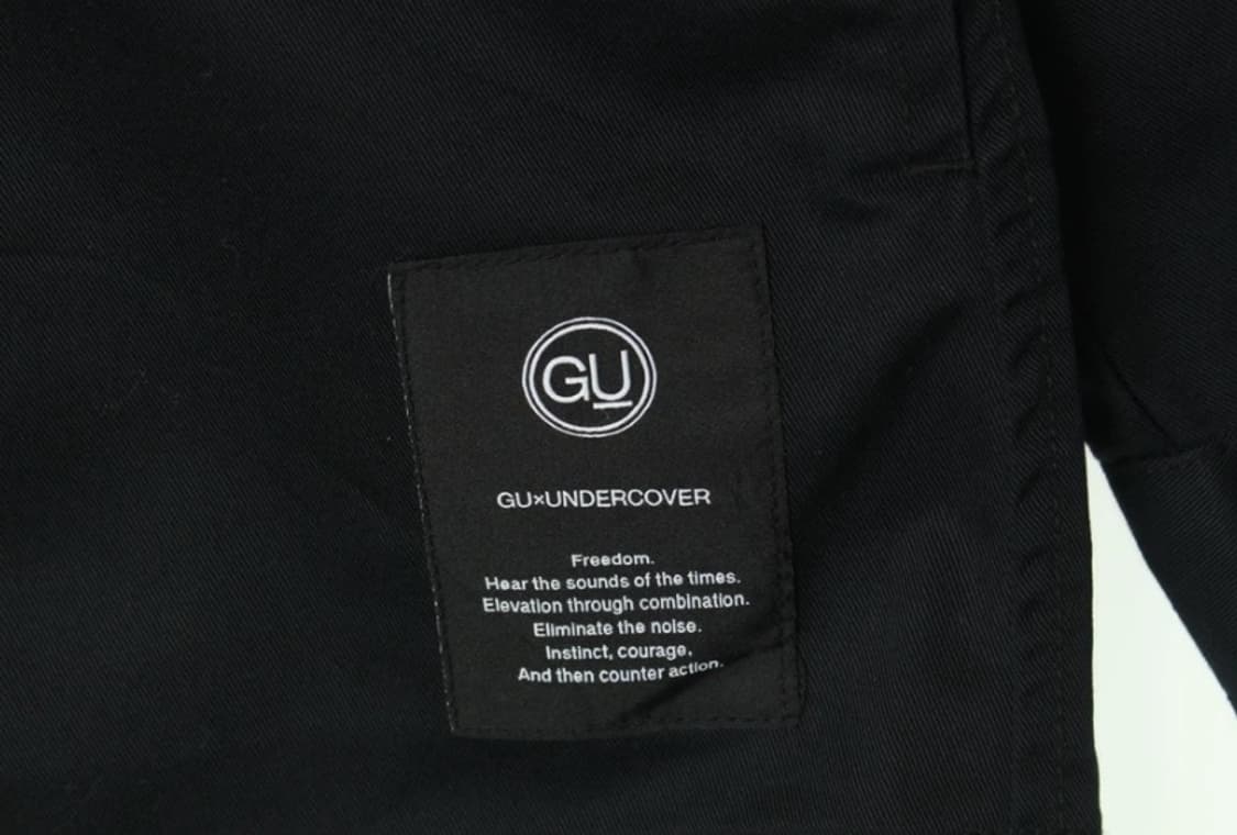 GU X UNDERCOVER 멀티포켓 자켓 블랙 L 상품이미지5