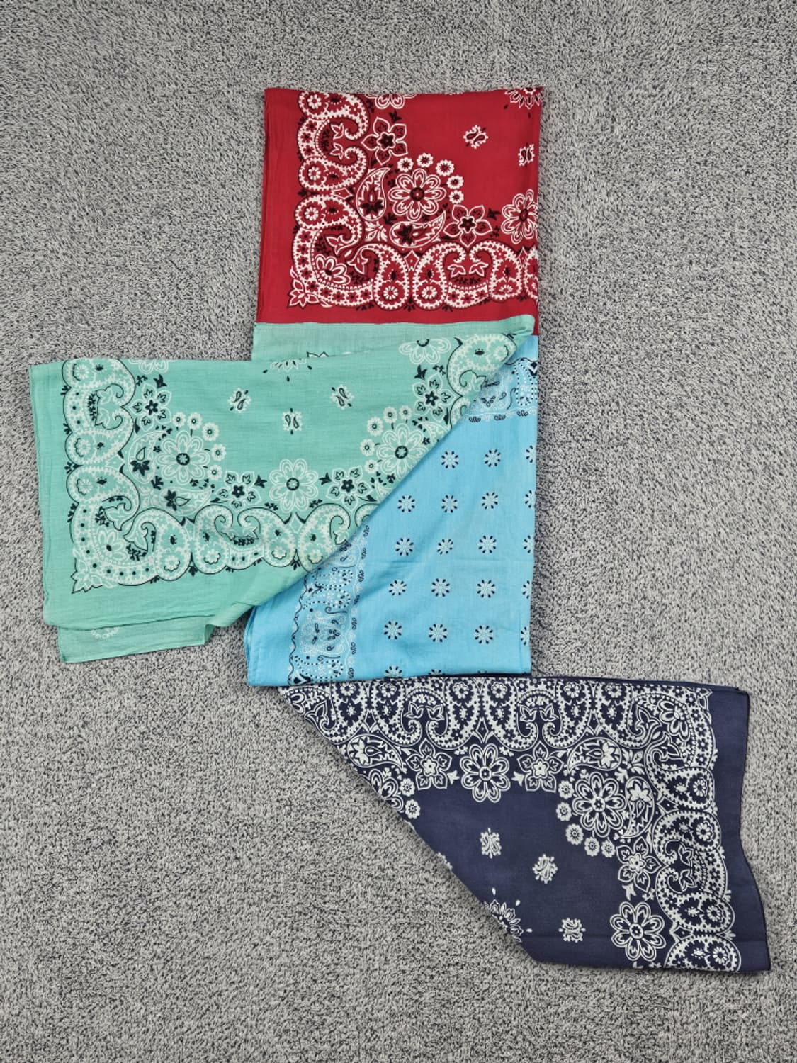 U.S.A 반다나 리워크 커스텀 스카프 머플러 / 10418 상품이미지10