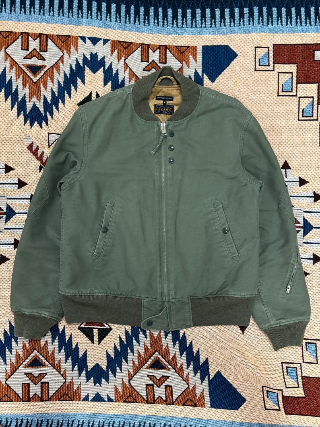 엔지니어드 가먼츠 X 빔즈 플러스 플라이트 자켓 L 상품이미지1