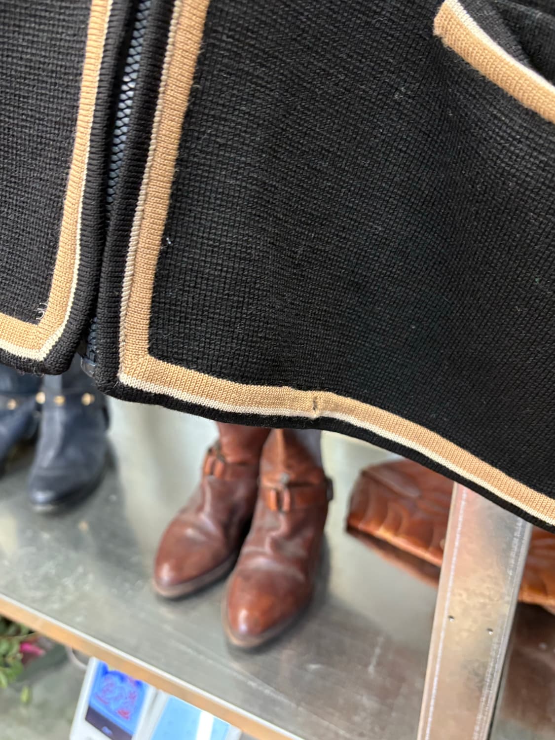 60's Hongkong Made 버진 울 집업 상품이미지8