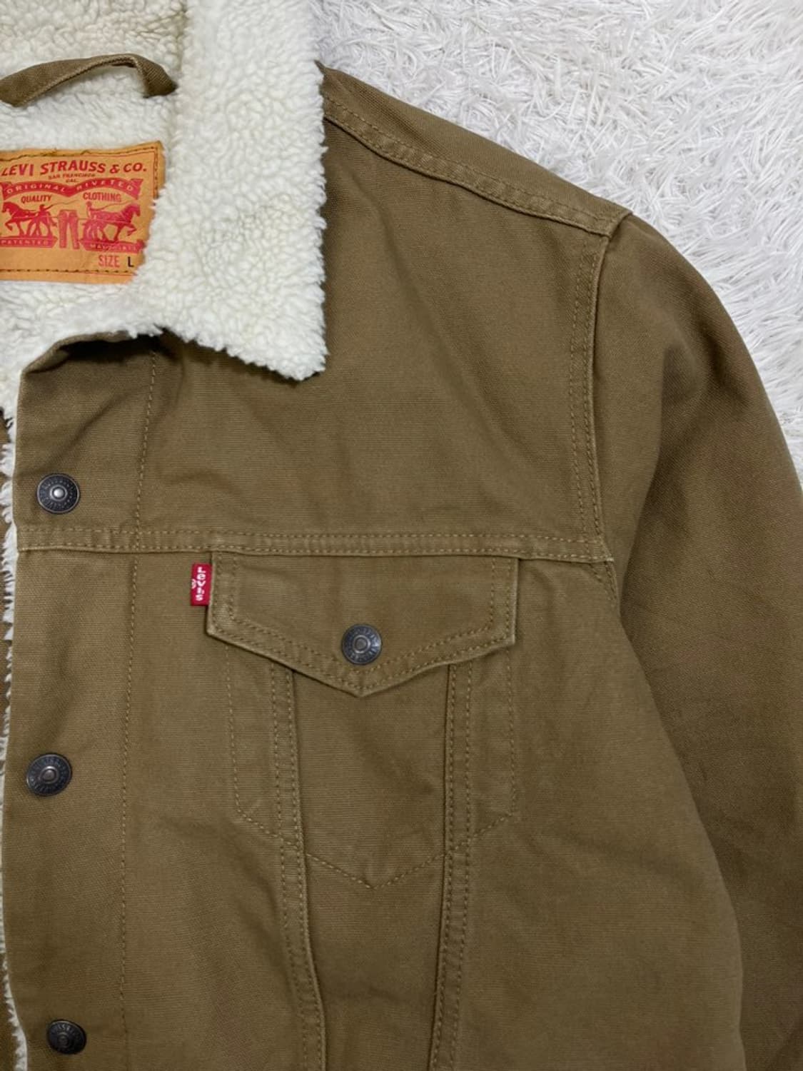 리바이스 쉐르파 트러커 자켓/#2889 상품이미지2