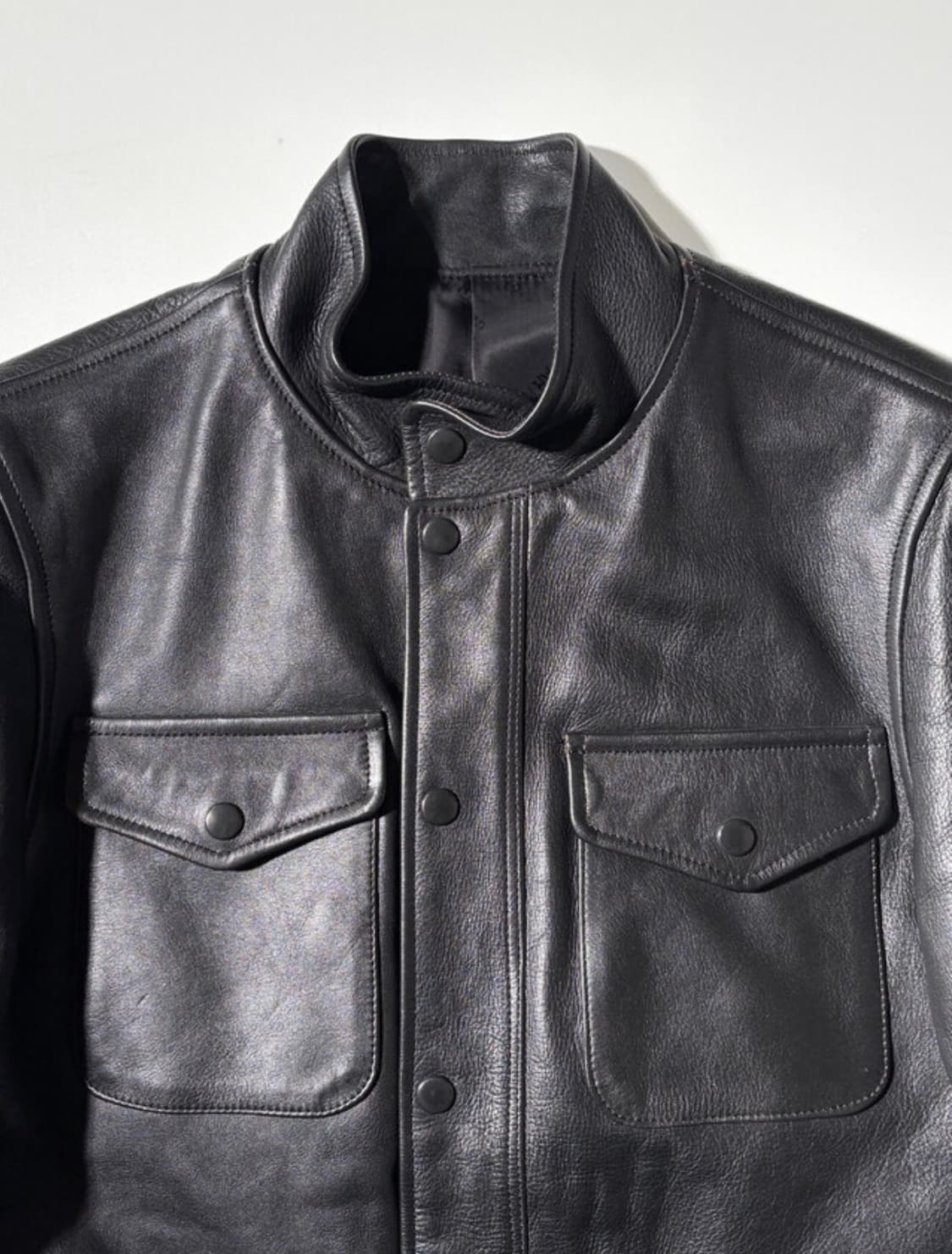 와코마리아 가죽자켓 상품이미지2