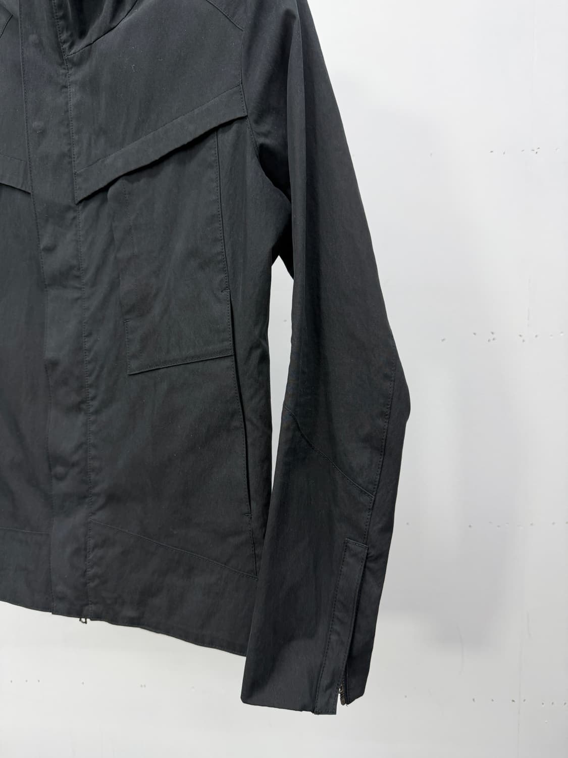 WJK high neck diagonal zip jacket 상품이미지10