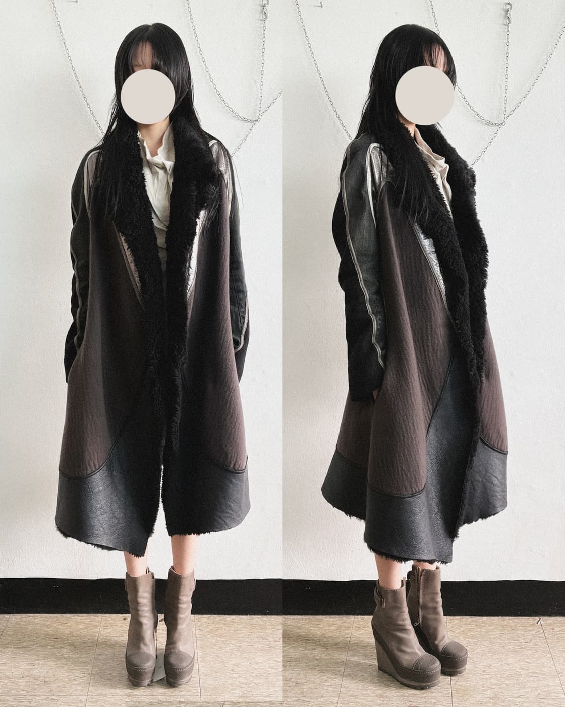 릭오웬스 08AW STAG 오버코트 상품이미지1