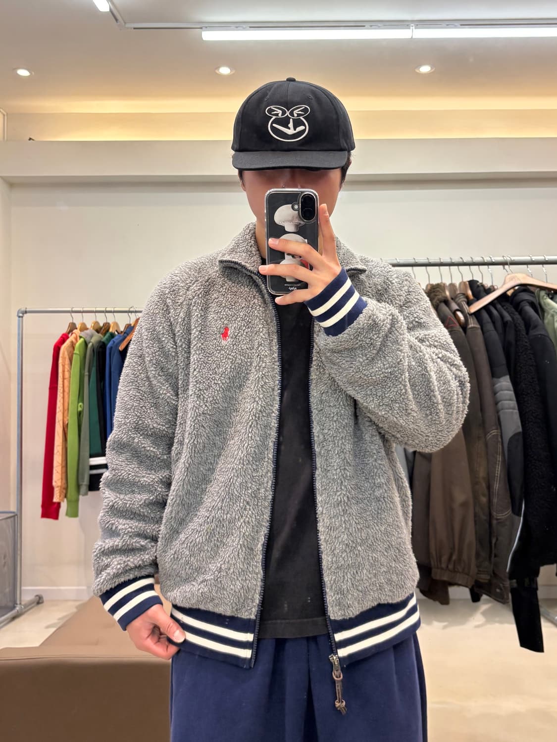 폴로 랄프로렌 셰르파 딥파일 플리스 자켓 상품이미지9