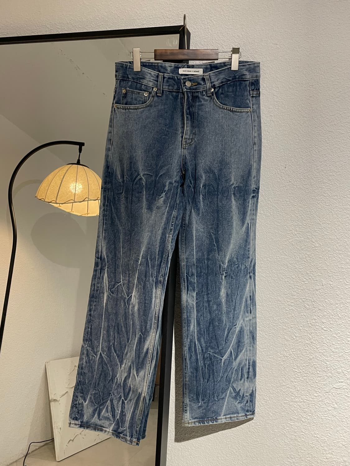 well done x mined 데님 팬츠 상품이미지1