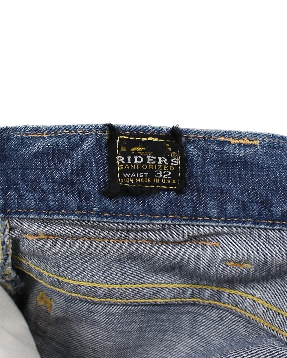 1960s USA Lee 101Z 셀비지 데님 팬츠 빈티지 미국제 리 상품이미지4