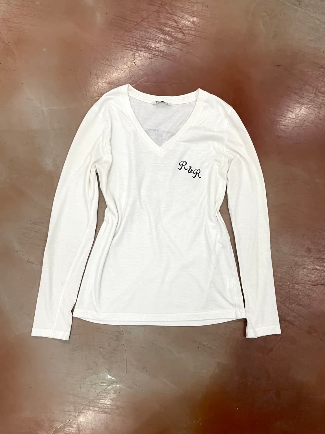 Skeleton printing sleeve T-shirt 상품이미지3