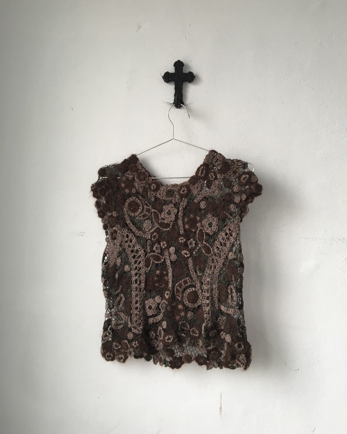 Ethnic mood crochet top 상품이미지3