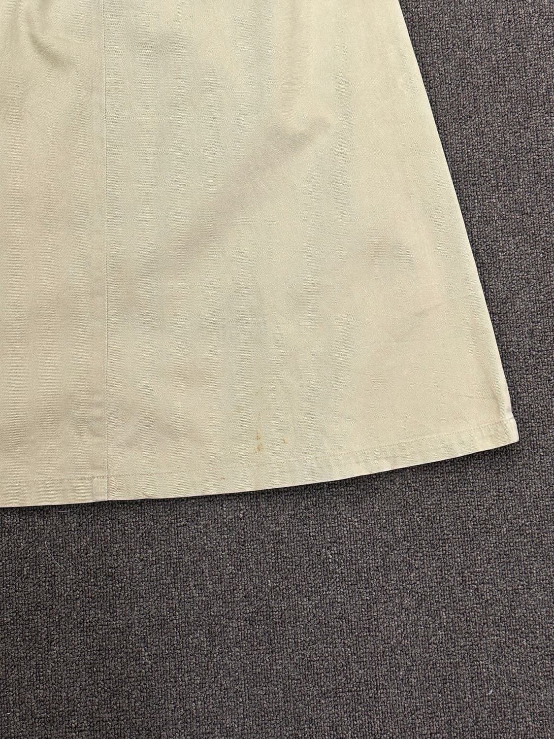 OS)J.Press vintage 베이지 코튼 플레어 스커트 상품이미지6